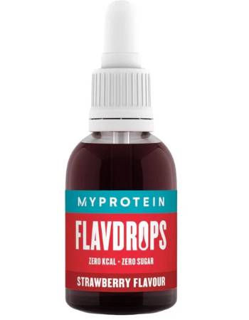 MYPROTEIN SUGAR FREE FLAVDROPS 50ML | STRAWBERRY