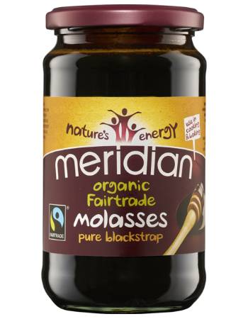 MERIDIAN ORGANIC BLACKSTRAP MOLASSES 600G