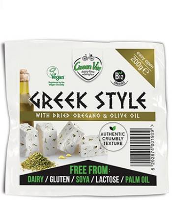 GREEN VIE GREEK STYLE OLIVE OIL AND OREGANO 200G