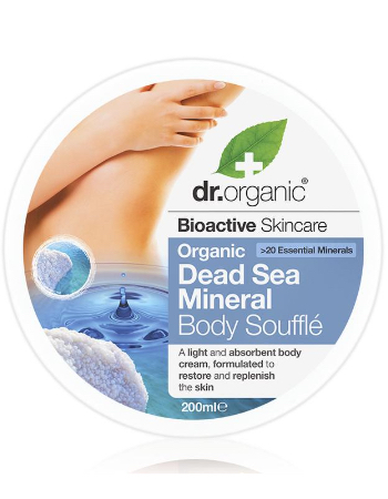 DR ORGANIC DEAD SEA  BODY SOUFLLE 200ML