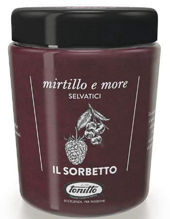 SORBETTO VEGAN BLUE & BLACKBERRY 310G