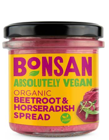 BONSAN BEETROOT & HORSERADISH SPREAD 130G