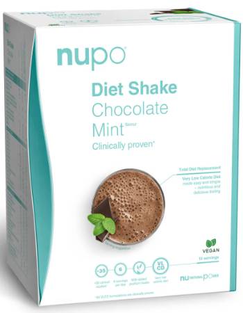 NUPO DIET SHAKE CHOCOLATE MINT 320G | NEW