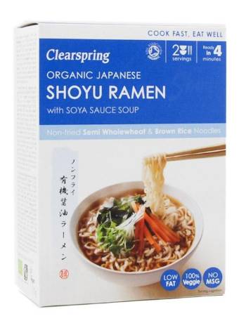 CLEARSPRING ORGANIC SHOYU RAMEN NOODLE SOUP 210G