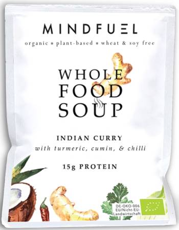MINDFUL WHOLE FOOD SOUP INDIAN CURRY 53G