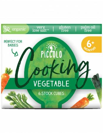 PICCOLO STOCK CUBES VEGETABLE 6 X 8G