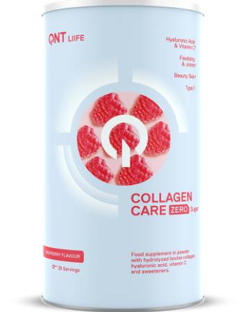 QNT LIFE COLLAGEN CARE ZERO SUGAR 390G | RASPBERRY