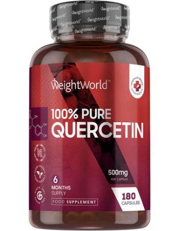 WEIGHTWORLD QUERCETIN 500MG (180 CAPSULES)