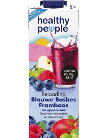 HEALTHY PEOPLE BLUEBERRY RASPBERRY JUICE 1L