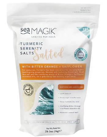 SEA MAGIK TURMERIC SERENITY SALTS 1KG