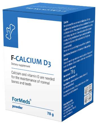 FORMEDS F-CALCIUM D3 POWDER 78G