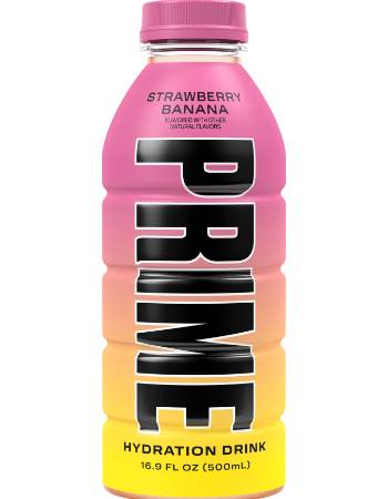 PRIME STRAWBERRY BANANA 500ML | BUY 6 FOR JUST EURO 1.99 EACH