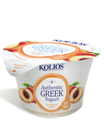 KOLIOS GREEK YOGHURT PEACH 150G