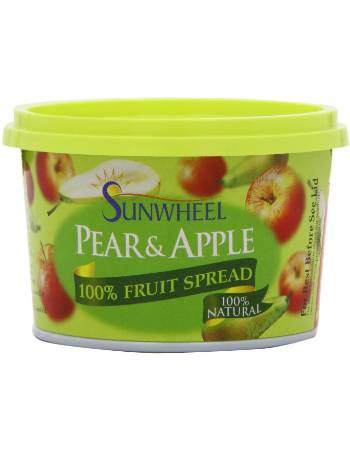 SUNWHEEL PEAR & APPLE SPREAD 300G