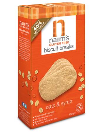 NAIRNS OATS & SYRUP BISCUIT 160G