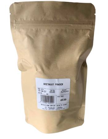 BUY IN BULK BEETROOT POWDER 250G