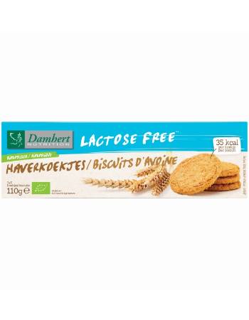 DAMHERT LACTOSE FREE OAT BISCUITS 110G