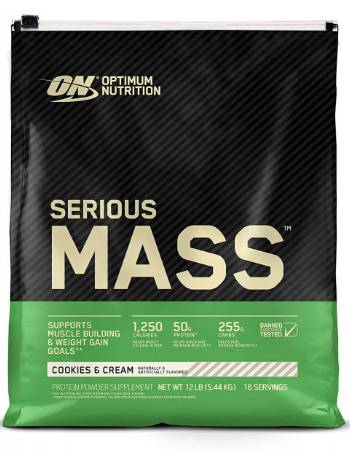ON SERIOUS MASS COOKIE & CREAM  5.45KG