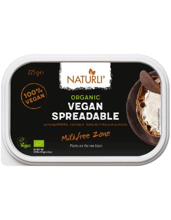 NATURLI VEGAN SPREADABLE 225G