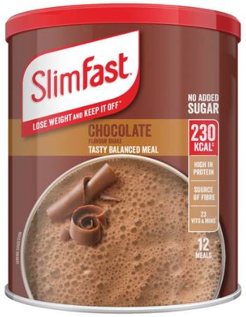 SLIMFAST CHOCOLATE POWDER 450G
