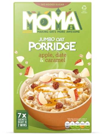 MOMA JUMBO OAT APPLE, DATE, CARAMEL (7 X 35G)