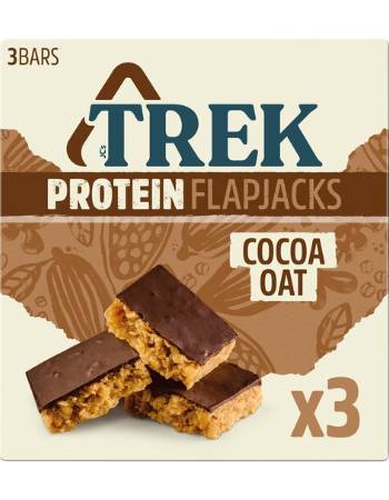 TREK PROTEIN FLAPJACK COCOA OATS (3 BARS)