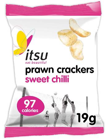 ITSU PRAWN CRACKERS SWEET CHILI 19G