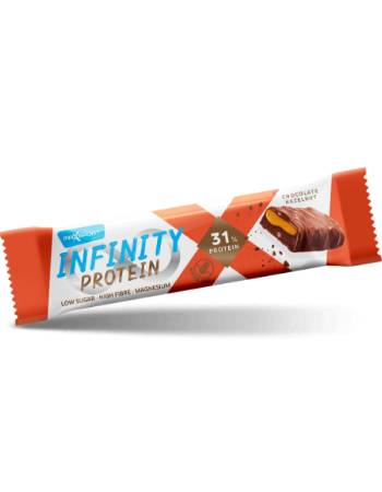 MAXSPORT INFINITY CHOCOLATE HAZELNUT PROTEIN BAR 55G