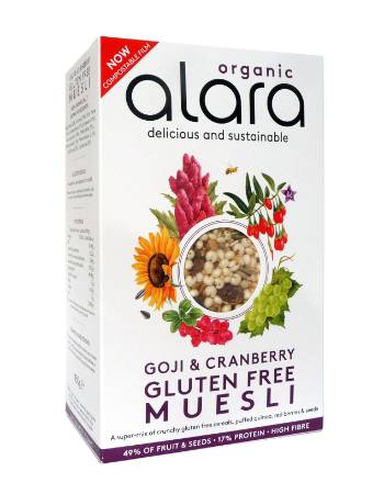 ALARA MUESLI GOJI CRANBERRY 500G