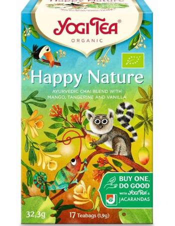 YOGI TEA HAPPY NATURE (17 TEABAGS)