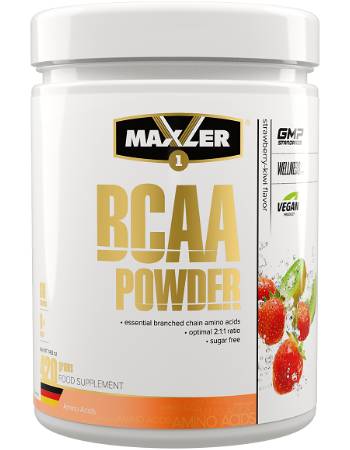 MAXLER VEGAN BCAA POWDER 420G | STRAWBERRY