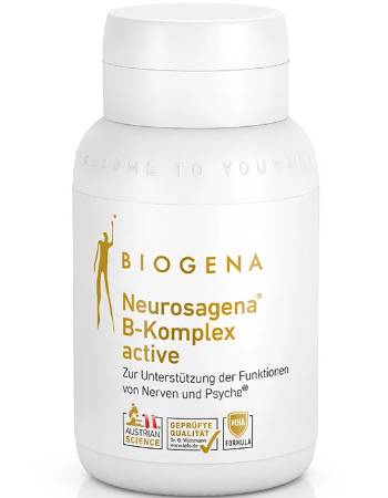 BIOGENA NEUROSAGENA B-COMPLEX ACTIVE GOLD | 60 CAPSULES