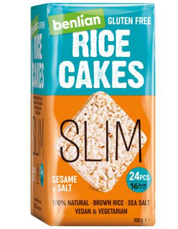 BENLIAN SLIM SESAME SALT CAKES 100G