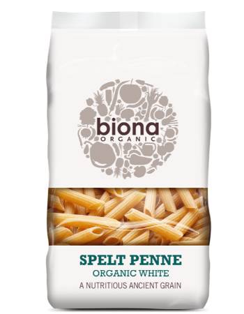 BIONA ORGANIC SPELT PENNE WHITE 500G