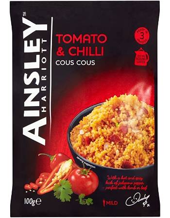 AINSLEY TOMATO & CHILLI COUSCOUS 100G