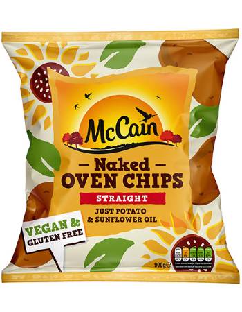 MCCAIN GLUTEN FREE OVEN CHIPS 900G (FROZEN)