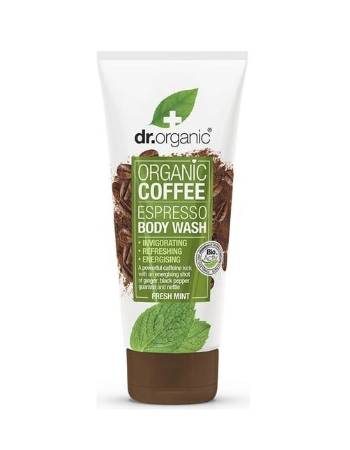 DR ORGANIC COFFEE BODY WASH 200ML