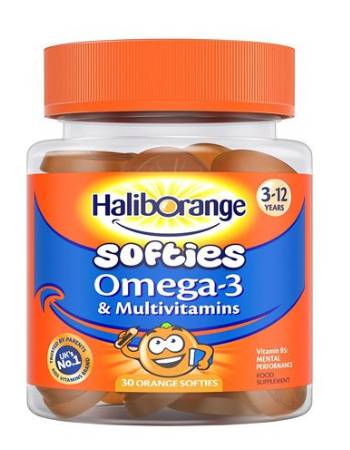 HALIBORANGE OMEGA 3 MULTIVIT X30 GUMMIES