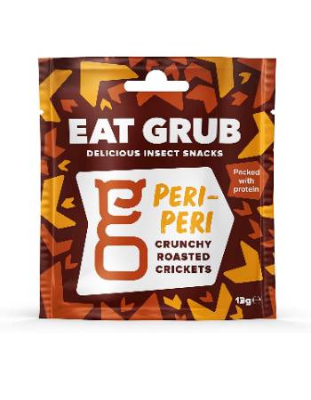 EAT GRUB CRUNCHY ROASTED CRICKETS – PERI-PERI
