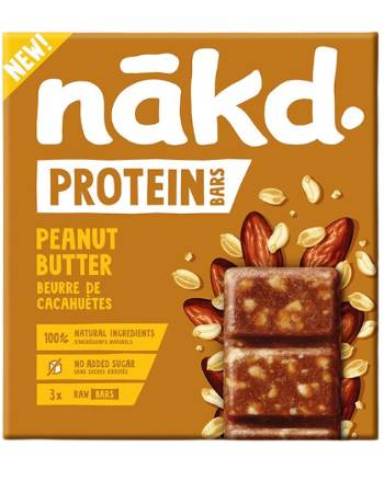 NAKD PROTEIN BAR 3 X 45G | PEANUT BUTTER