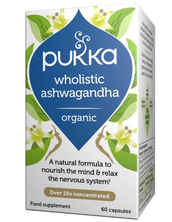 PUKKA WHOLISTIC ASHWAGANDHA 30 CAPSULES