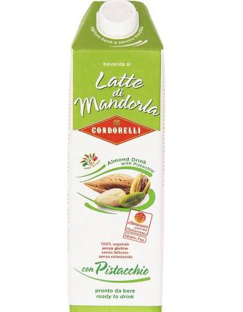 CONDORELLI ALMOND DRINK WITH PISTACCHIO 1L