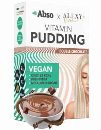 ABSO VEGAN BREAKFAST VITAMIN PUDDING DOUBLE CHOCOLATE 500G