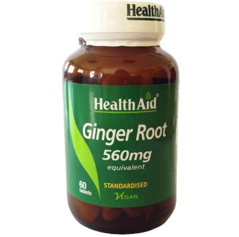 HEALTH AID GINGER ROOT 60 TABLETS
