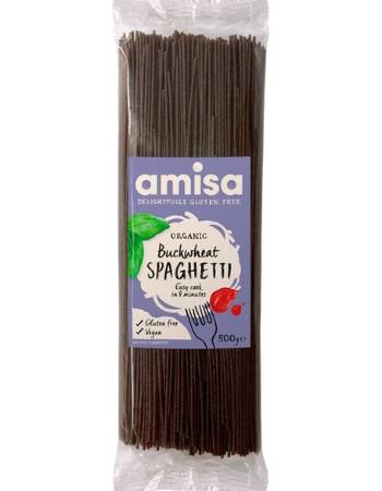 AMISA ORGANIC BUCKWHEAT SPAGHETTI 500G