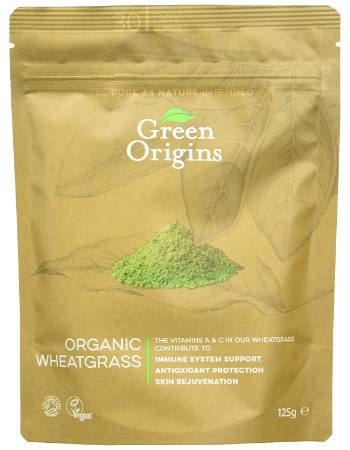 GREEN ORIGINS WHEATGRASS 125G