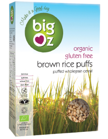 BIG OZ BROWN RICE PUFFS 175G