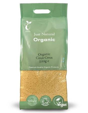 JUST NATURAL ORGANIC COUSCOUS 500G