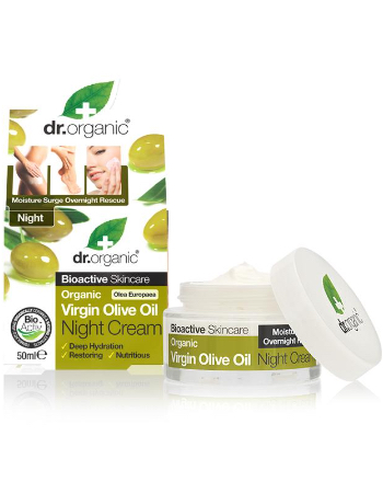 DR ORGANIC  OLIVE OIL NIGHT CREAM 50ML