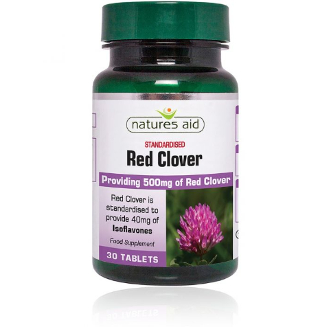 NATURES AID RED CLOVER 500MG